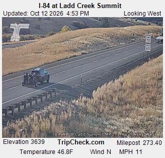 I-84 at Ladd Creek Summit