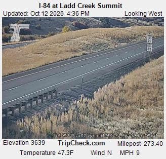 I-84 at Ladd Creek Summit
