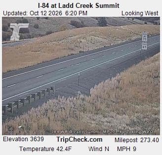 I-84 at Ladd Creek Summit