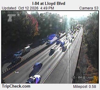I-84 at Lloyd Blvd.