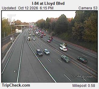 I-84 at Lloyd Blvd.