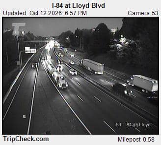 I-84 at Lloyd Blvd.