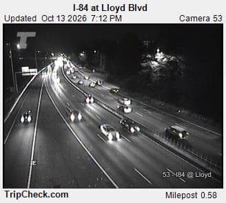 I-84 at Lloyd Blvd.