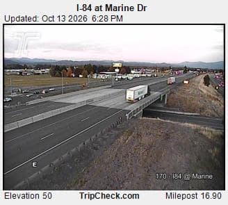 I-84 at Marine Dr