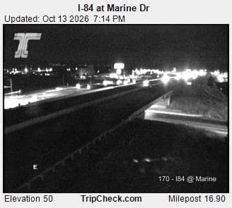 I-84 at Marine Dr