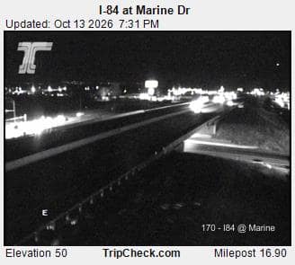 I-84 at Marine Dr