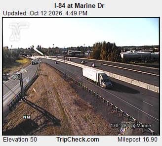 I-84 at Marine Dr