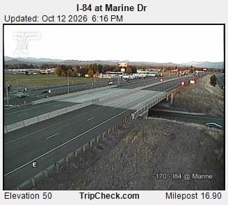 I-84 at Marine Dr