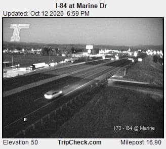 I-84 at Marine Dr