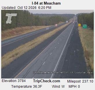 I-84 at Meacham