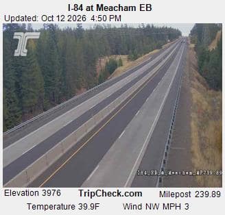 I-84 at Meacham EB
