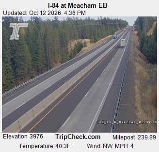 I-84 at Meacham EB