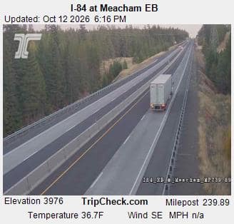 I-84 at Meacham EB