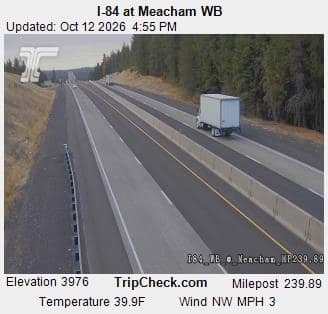 I-84 at Meacham WB