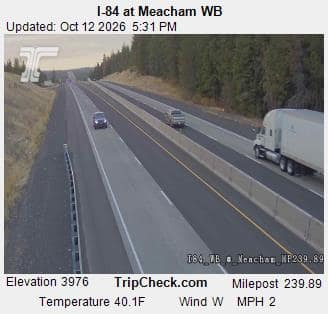 I-84 at Meacham WB