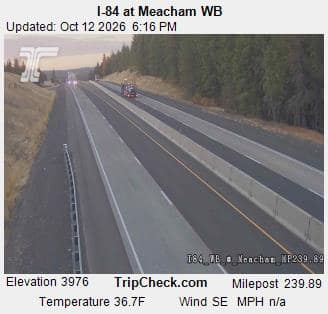 I-84 at Meacham WB