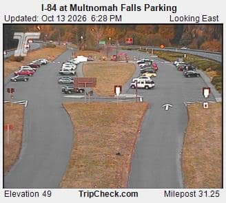 I-84 at Multnomah Falls Parking