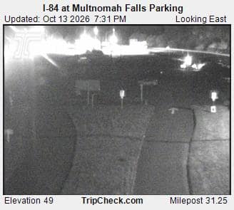 I-84 at Multnomah Falls Parking