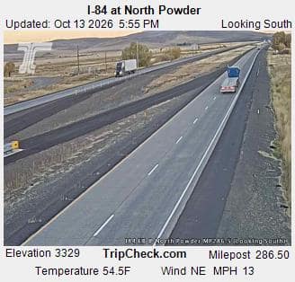 I-84 at North Powder