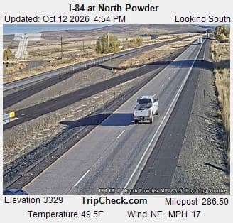 I-84 at North Powder