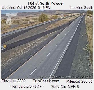 I-84 at North Powder