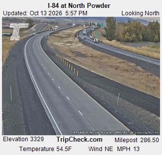 I-84 at North Powder