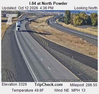 I-84 at North Powder