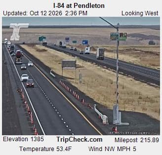 I-84 at Pendleton