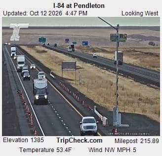 I-84 at Pendleton