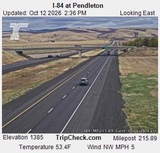 I-84 at Pendleton