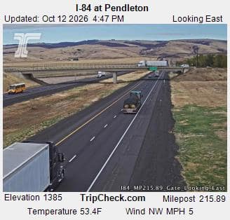 I-84 at Pendleton