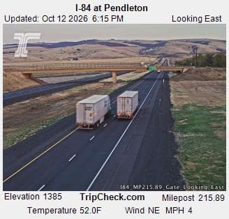 I-84 at Pendleton