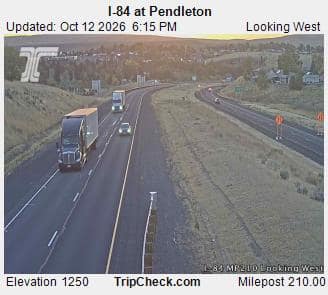 I-84 at Pendleton