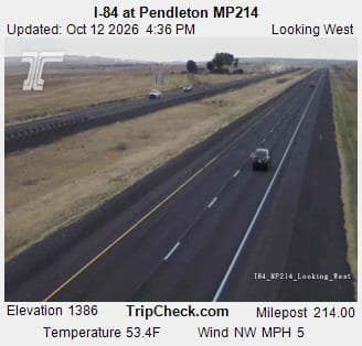 I-84 at Pendleton MP214