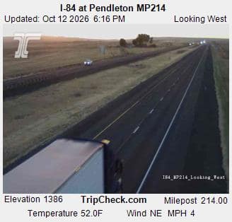 I-84 at Pendleton MP214