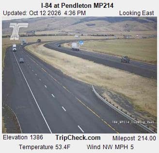 I-84 at Pendleton MP214