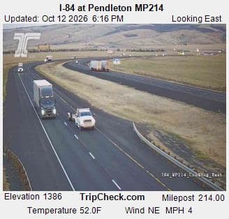 I-84 at Pendleton MP214