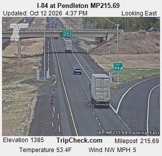 I-84 at Pendleton MP215.69