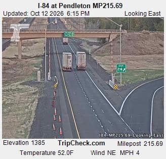 I-84 at Pendleton MP215.69
