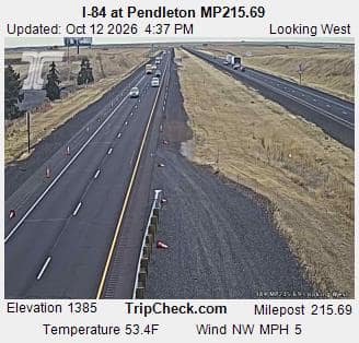 I-84 at Pendleton MP215.69