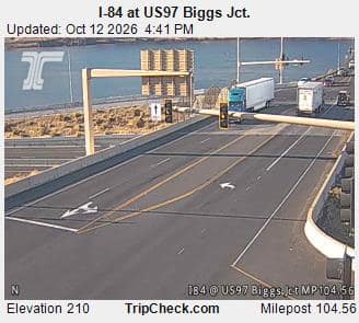 I-84 at US97 Biggs Jct.