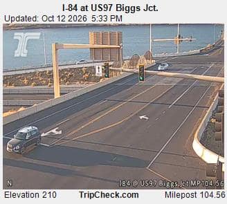 I-84 at US97 Biggs Jct.