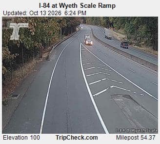 I-84 at Wyeth Scale Ramp