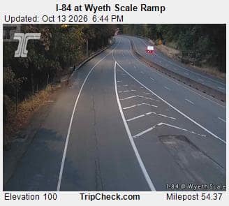 I-84 at Wyeth Scale Ramp