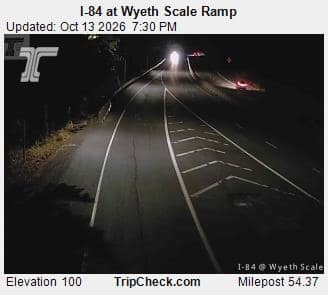 I-84 at Wyeth Scale Ramp