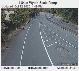I-84 at Wyeth Scale Ramp
