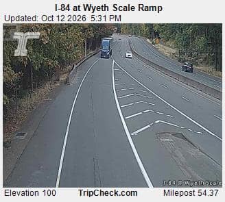 I-84 at Wyeth Scale Ramp