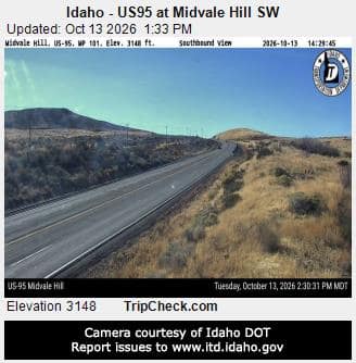Idaho - US95 at Midvale Hill SW