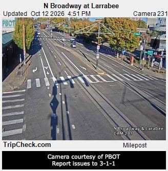 N Broadway at Larrabee
