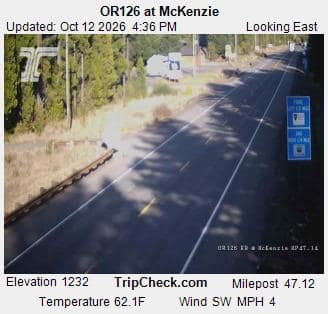 OR126 at McKenzie